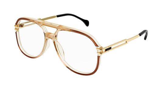 Montatura GUCCI KERING GG1106O 001-BROW 58 00 000